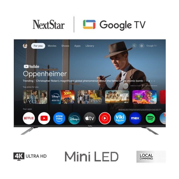 Nextstar YE-55IDG11 55″ 140 Ekran Uydu Alıcılı 4K Ultra HD Google Smart MiniLED TV