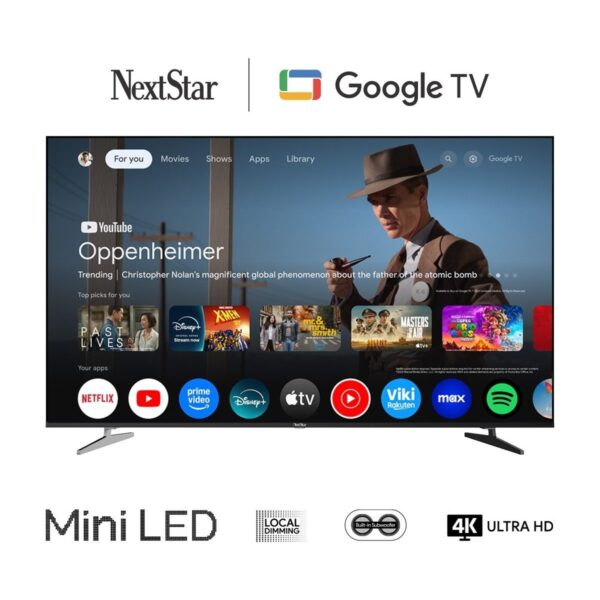 Nextstar YE-65IDWG11 65” 165 Ekran Uydu Alıcılı 4K Ultra HD Google MiniLED TV