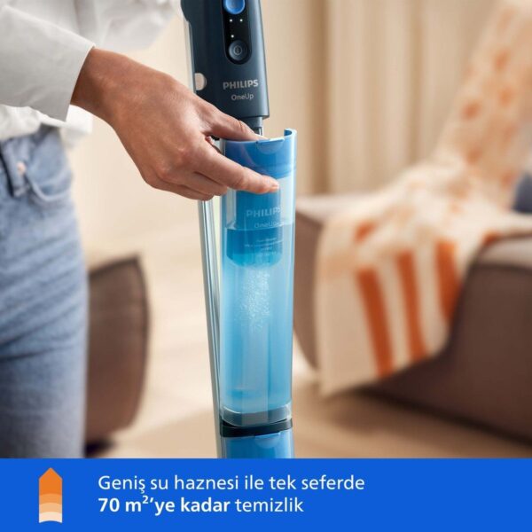 Philips 5000 Serisi OneUp Elektrikli Mop, 360° başlık ile zahmetsiz kullanım, (XV5113/01)