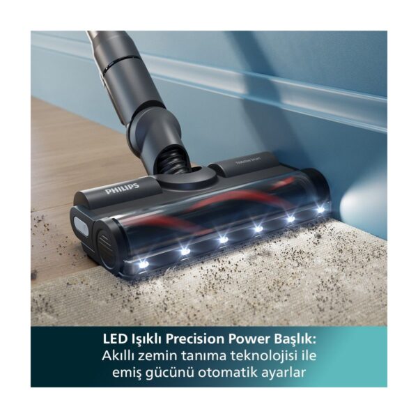Philips 6000 Serisi Kablosuz Dikey Süpürge, PowerCyclone 11, 64 Dakika Kullanım Süresi, XC6552/01