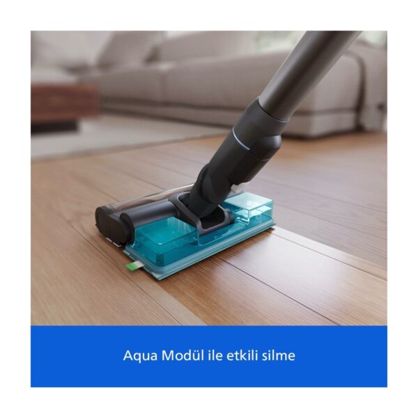 Philips 7000 Serisi Aqua 25.2 V Kablosuz Dik Süpürge, PowerCyclone 12, 80 dk’ya Kadar Kullanım, XC7153/10
