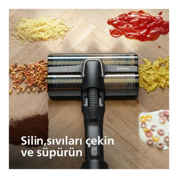 Philips Aquatrio 9000 Islak & Kuru Kablosuz Dikey Süpürge | Süpürme + Silme + Kurutma