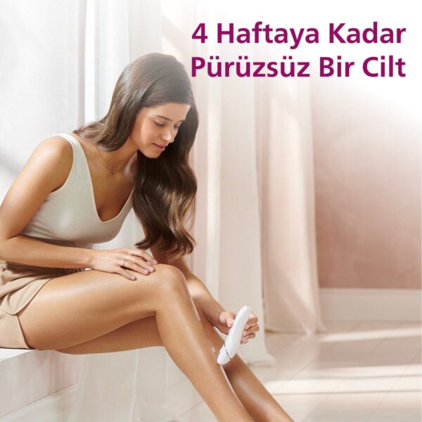 Philips BRE710/05 Epilatör (Yüz+Koltuk alti+Bikini Bölgesi+Bacak)Islak-Kuru,Işıklı,Kablosuz