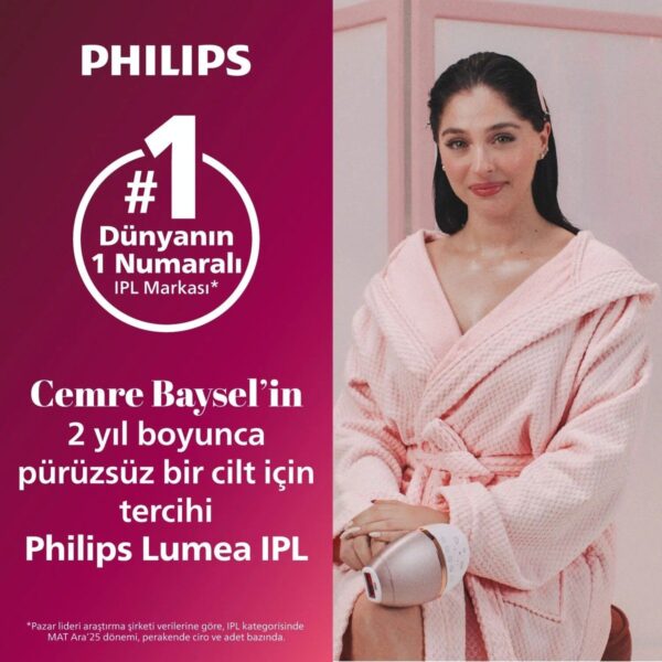 Philips Lumea 9900 Serisi BRI953/01 IPL Tüy Alma, SkinAI Uygulama,Vücut,Yüz ve Bikini,3 Başlık,Çanta