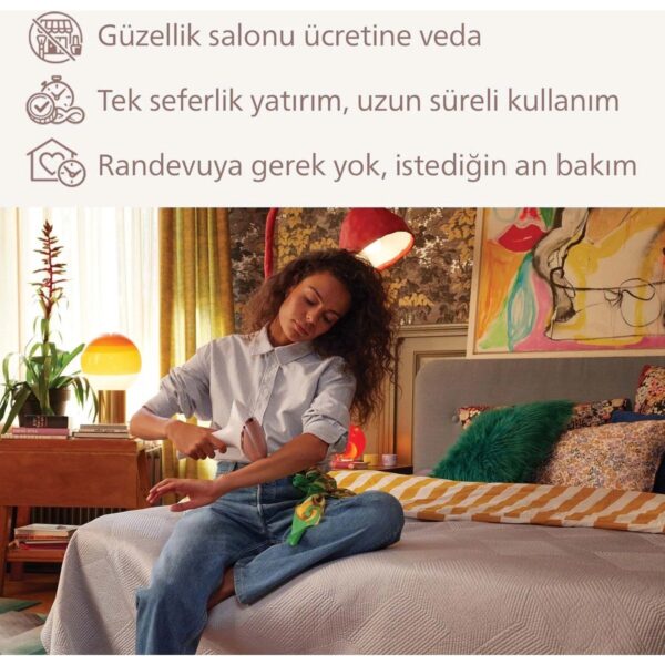 Philips Lumea 9900 Serisi BRI953/01 IPL Tüy Alma, SkinAI Uygulama,Vücut,Yüz ve Bikini,3 Başlık,Çanta