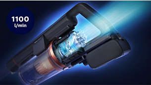 Philips XC8057/01 Aqua Plus 25.2 V Dikey Şarjlı Süpürge