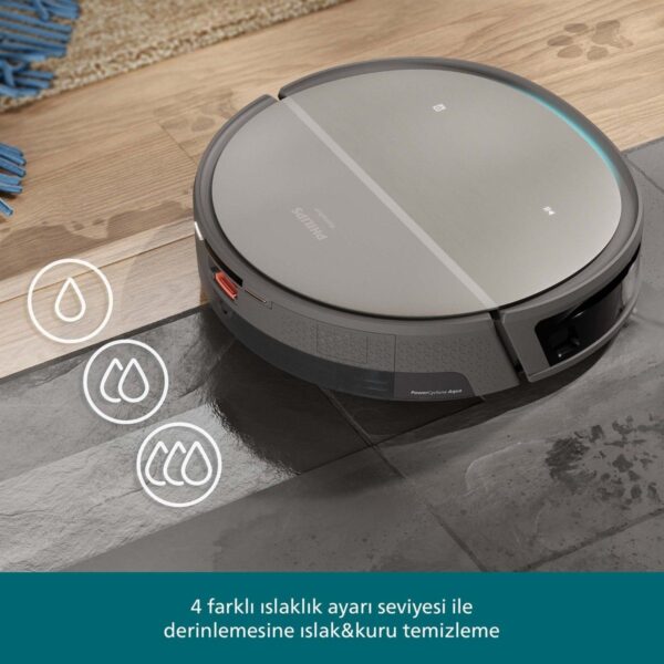 Philips XU9100/10 Homerun 9000 Serisi Islak Temizlik Yapabilen Robot Süpürge