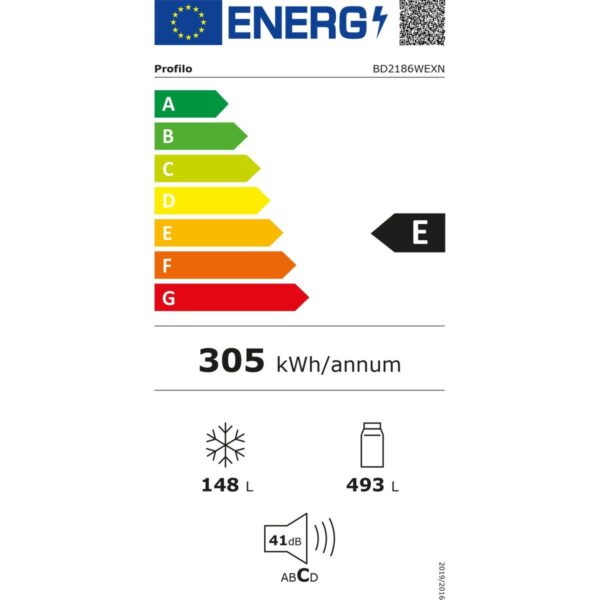 Profilo BD2186WEXN E Enerji Sınıfı 641 Lt Nofrost Üstten Donduruculu Buzdolabı