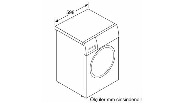 Profilo CGA142Z0TR A Enerji Sınıfı 9 kg 1200 Devir Çamaşır Makinesi