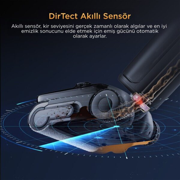 Roborock F25 Ultra Dikey Süpürge 29.6 V Güç Değeri ile Islak Kuru Temizlik İçin Akıllı Çözüm