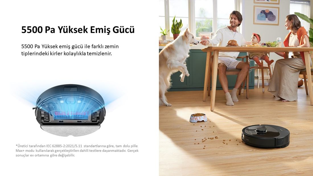 Roborock Vacuum Cleanner Q8 Max Robot Süpürge