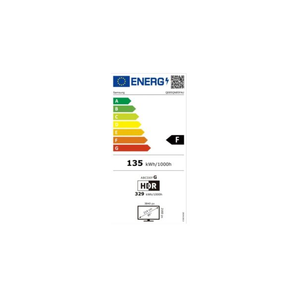 Samsung 85QN85F 85” 216 Ekran Uydu Alıcılı 4K Ultra HD Tizen Smart QLED TV