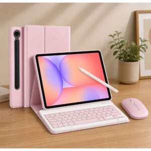 Samsung Galaxy Tab S10 Lite 8 GB Tablet+ Kalem+ Kılıf+ Klavye+ Mouse Pembe