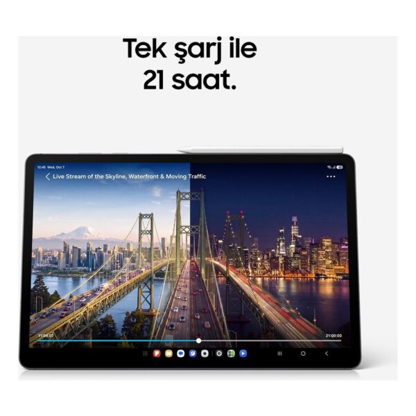 Samsung Galaxy Tab S12+, 12GB RAM, 256GB Depolama Alanı, 12.6 İnç, 120Hz Ekran, WiFi6E,S Pen Dahil