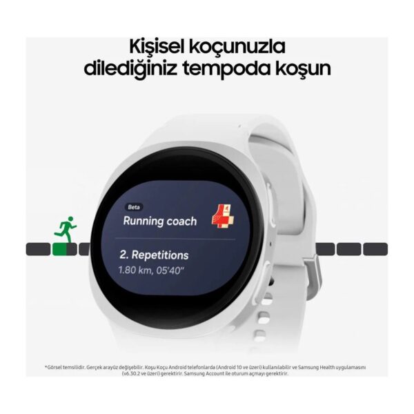 Samsung Galaxy Watch8 Large SM-L330NDAATUR Akıllı Saat GPS Kalp Ritmi Ölçme Özellikleriyle