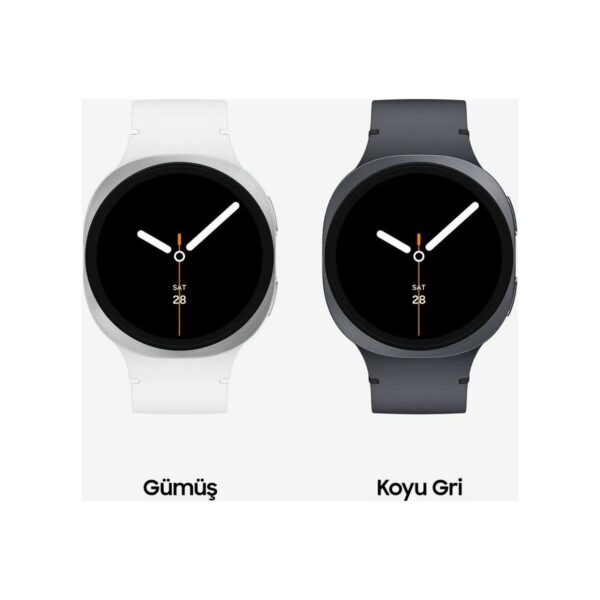 Samsung Galaxy Watch8 Large SM-L330NDAATUR Akıllı Saat GPS Kalp Ritmi Ölçme Özellikleriyle