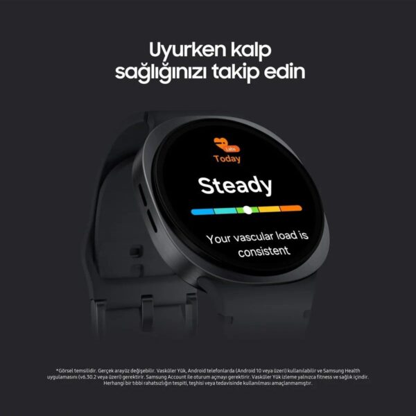 Samsung Galaxy Watch8 Large SM-L330NDAATUR Akıllı Saat GPS Kalp Ritmi Ölçme Özellikleriyle