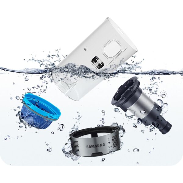 Samsung VS20B75ACR5/TR Jet 75E Şarjlı Dikey Süpürge, 200W Emiş Gücü, Dijital Invertör Motor