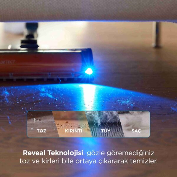 Shark® Powerdetect Speed™ Clean & Empty – Auto Empty Sistemli Pet Başlıklı Şarjlı Dikey Süpürge – Ultramarine