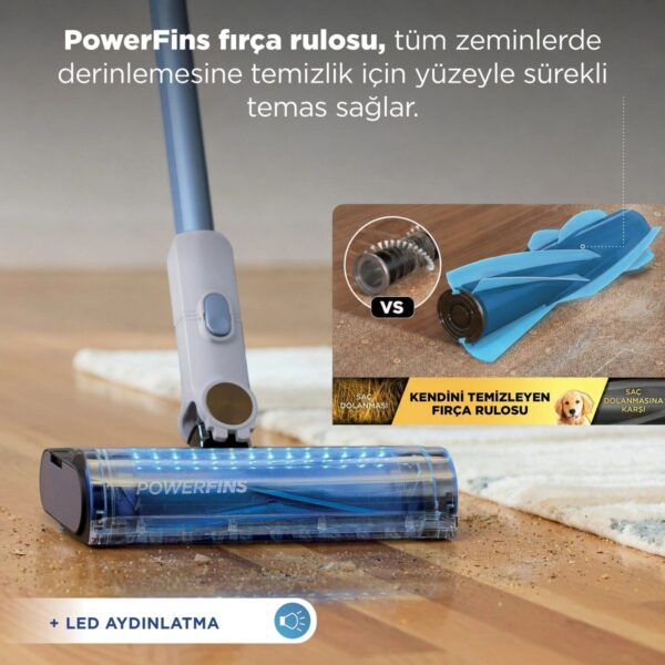Shark Powerlite Clean&empty Auto-Empty Sistemli Pet Başlıklı Şarjlı Dikey Süpürge