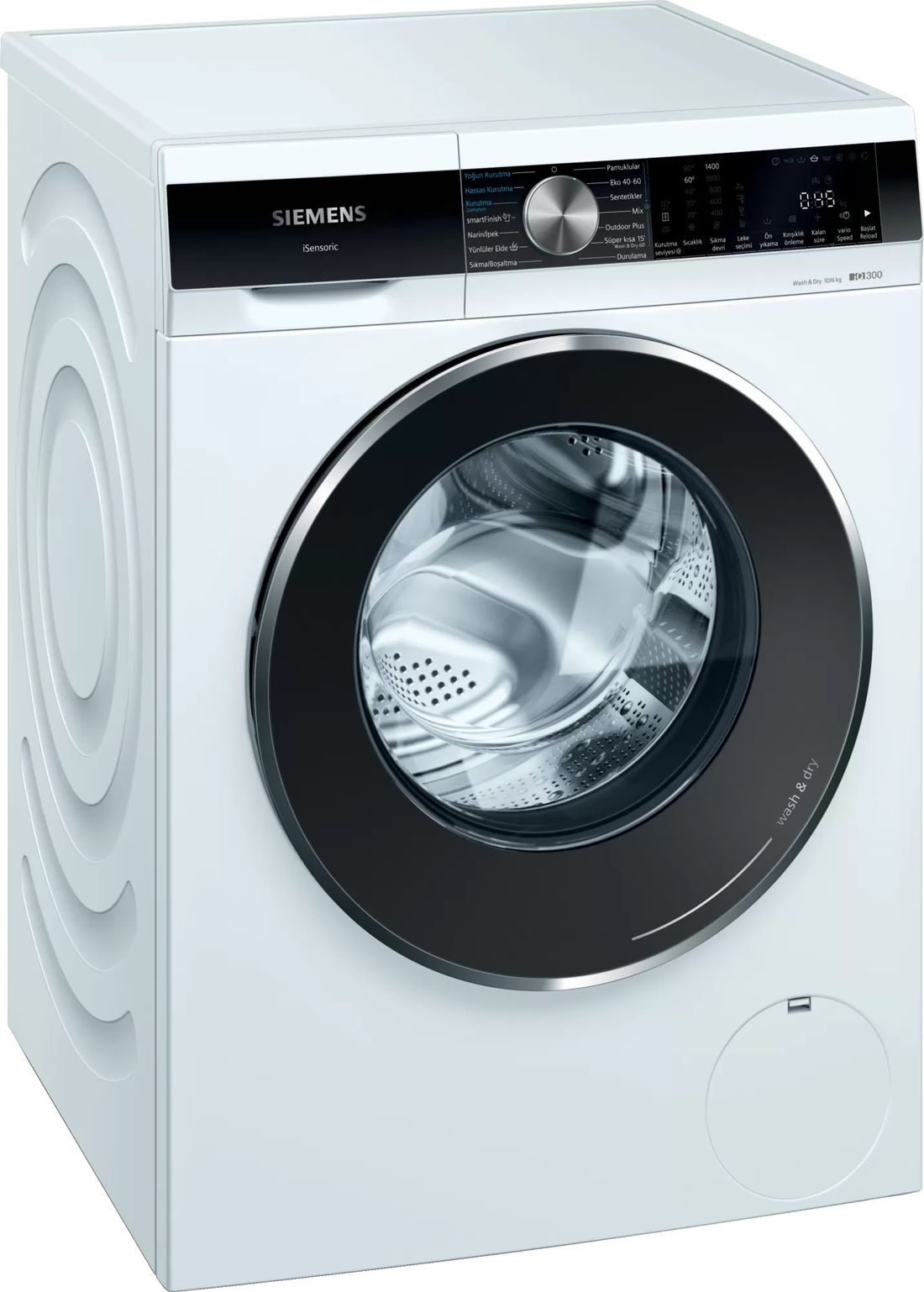 Siemens WN54A2X1TR Kurutmalı Çamaşır Makinesi 10 kg + 6 kg 1400 Devir C Enerji Sınıfı Yüksek Kapasite