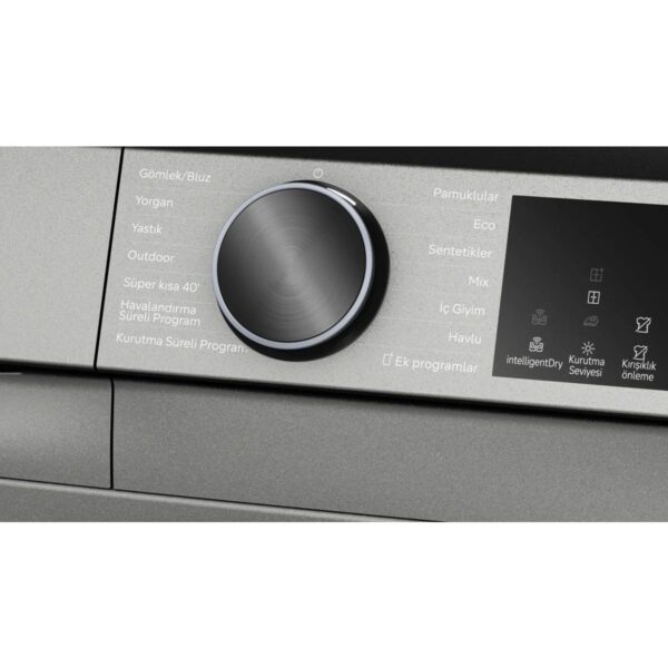 Siemens WQ52J20RTR iQ500 Isı Pompalı Kurutma Makinesi 10 kg Antrasit