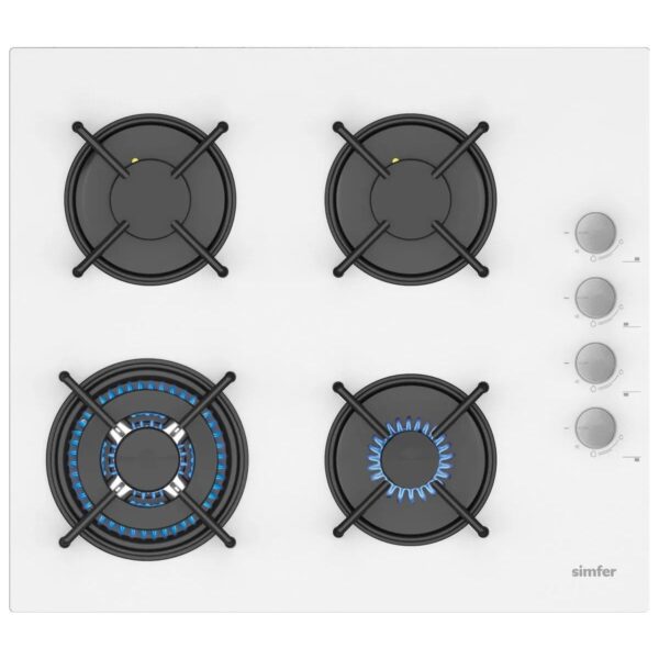 Simfer 0+10 Fonksiyon Steam Master Buharlı Beyaz 3’lü Ankastre Set (8245 Fırın + 3509 Ocak + 8707 Davlumbaz)