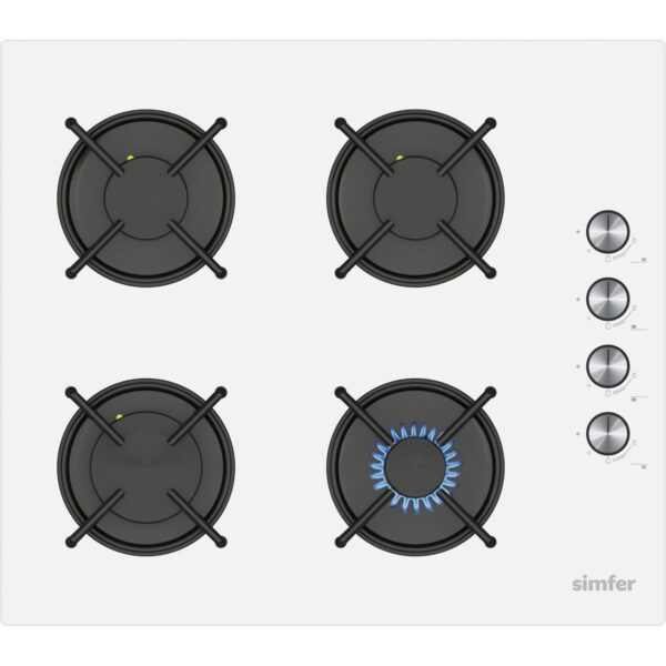 Simfer 0+8 Fonksiyon Trend Mekanik Beyaz Power Turbo 2’li Ankastre Set (Fırın + Ocak)