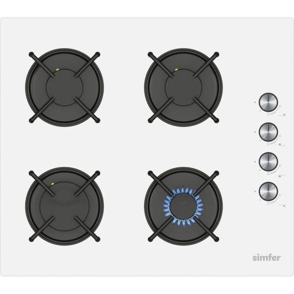Simfer 0+8 Fonksiyon Trend Mekanik Beyaz Power Turbo 3’lü Ankastre Set (Fırın + Ocak + Davlumbaz)