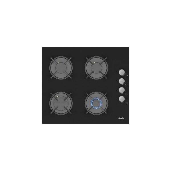 Simfer Turbo Siyah Ankastre Set (7327 Fırın + 3500 Ocak + 8678 Davlumbaz)
