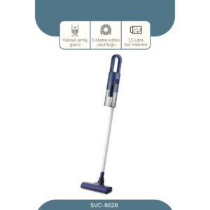 Sinbo Svc 8628 Elektrikli Süpürge 1.5 L Toz Haznesi ile Kablolu Kullanım ve Yüksek Emiş Gücü HBCV0000A11TDH