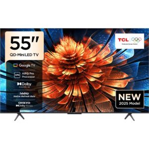 TCL 55Q6C 55" 139 Ekran Uydu Alıcılı 4K Ultra HD MiniLED Google TV HBCV00008XZ240