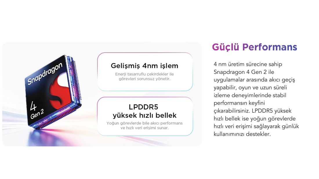 TCL Tab A1 Plus 12.2" 2.4K Ekran 6 GB RAM 128 GB Depolama Android Tablet