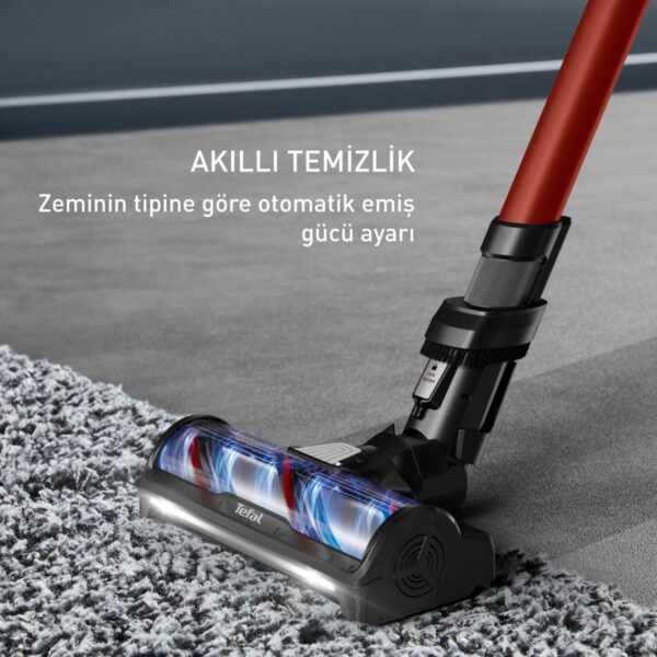 Tefal TY9A73WO X-Force Flex 13.60 Animal Care 150 Air Watt Kablosuz Şarjlı Dikey Süpürge