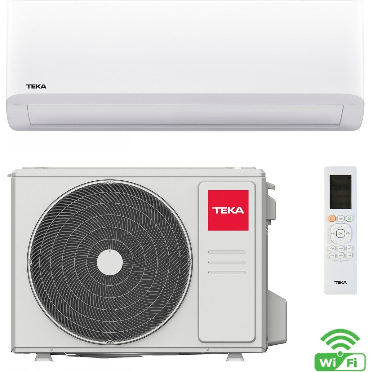 Teka Master Pro 24 TKGPD-24HFN8-RD1 24.000 Btu Inverter Klima Wifi Bağlantılı (Montaj Dahil) HBCV0000EPY5BX