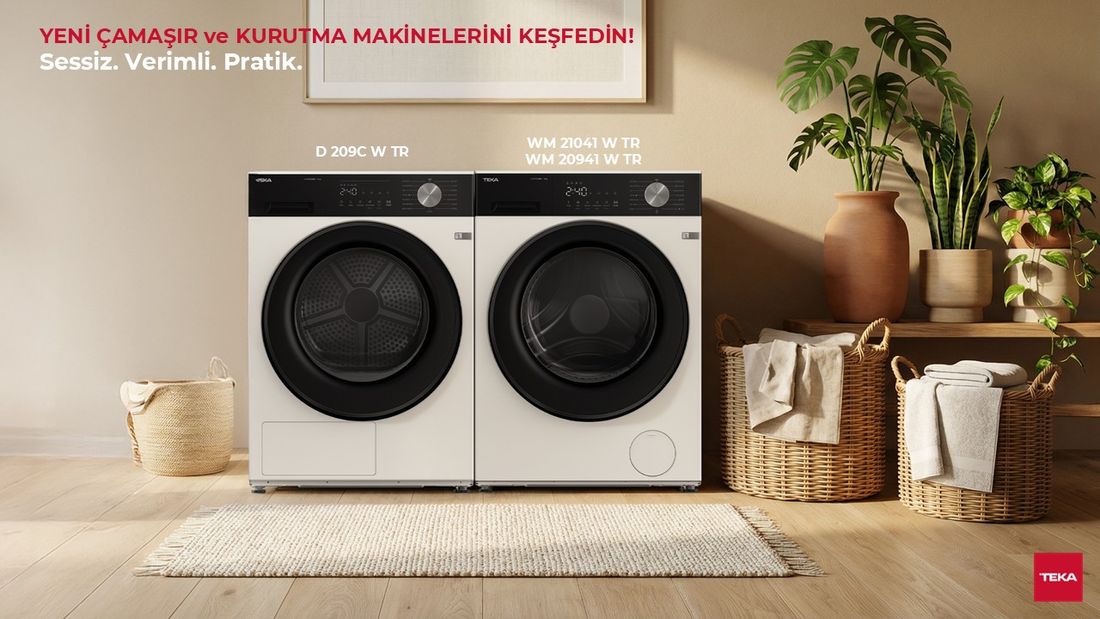 Teka WM 20941 WH 9 Kg Çamaşır Makinesi 1400 Devir A Enerji Sınıfı ile Güçlü Yıkama