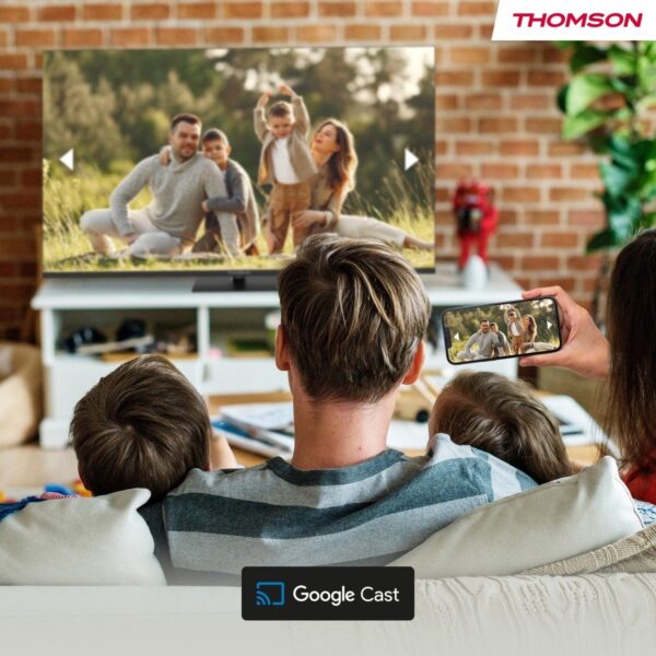 THOMSON 40FQG3S15K 40″ 102 Ekran Uydu Alıcılı Full HD Google Smart QLED TV