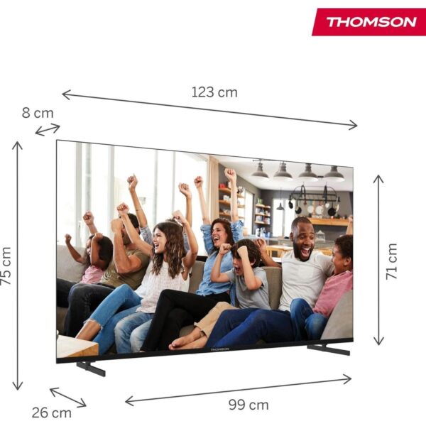 THOMSON 55UG4S14 55″ 139 Ekran Uydu Alıcılı 4K Ultra HD Google LED TV