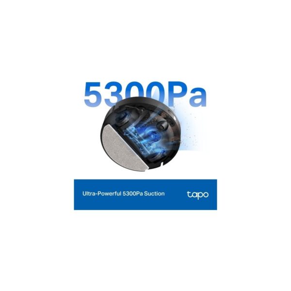 TP-Link Tapo RV30 Max Plus 5300Pa Yüksek Vakum Güçlü Robot Süpürge ve Paspas + Akıllı Otomatik Boşaltma Ünitesi