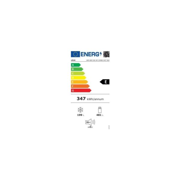 Uğur Çift Kapılı Buzdolabı 680 lt D2K Nf Dgt R65 E Enerji Sınıfı No-Frost Özelliği ile Geniş İç Hacim