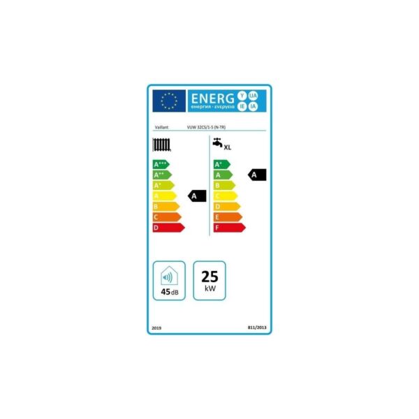 Vaillant Ecotec 32CS/1-5 Plus 25/32 Kw 21.000 Tam Yoğuşmalı Kombi Hermetik Baca ile Yüksek Kapasite