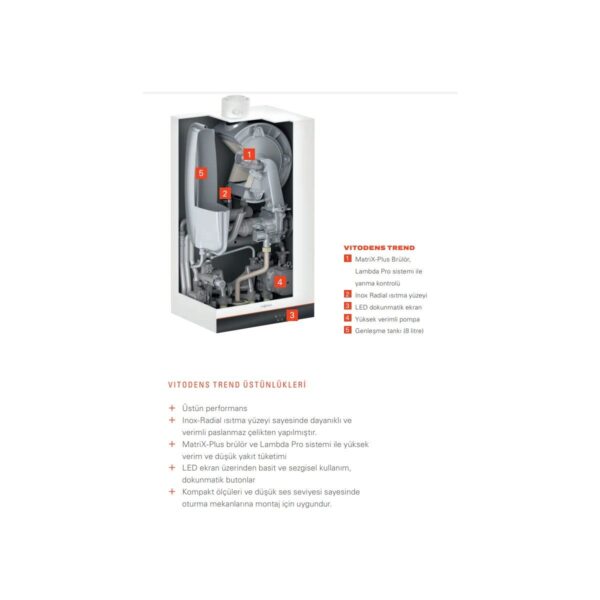 Viessmann Vitodens Trend 19 kW Yoğuşmalı Kombi