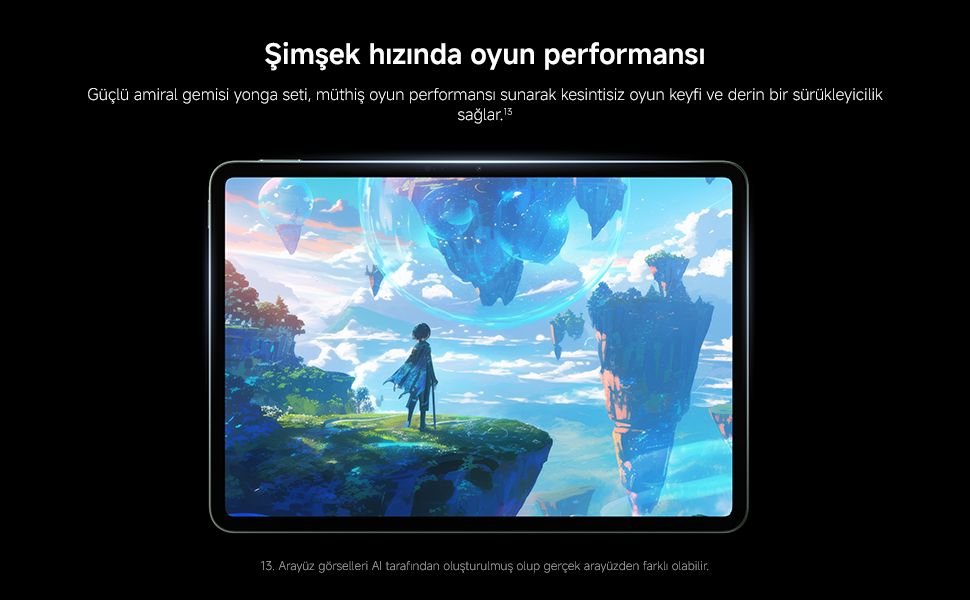 Xiaomi Pad 8 8gb 256 GB Gri Tablet Klavyeli