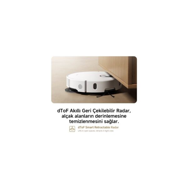 Xiaomi Robot Vacuum 5 Akıllı Robot Süpürge ve Mop 20.000 Pa Beyaz