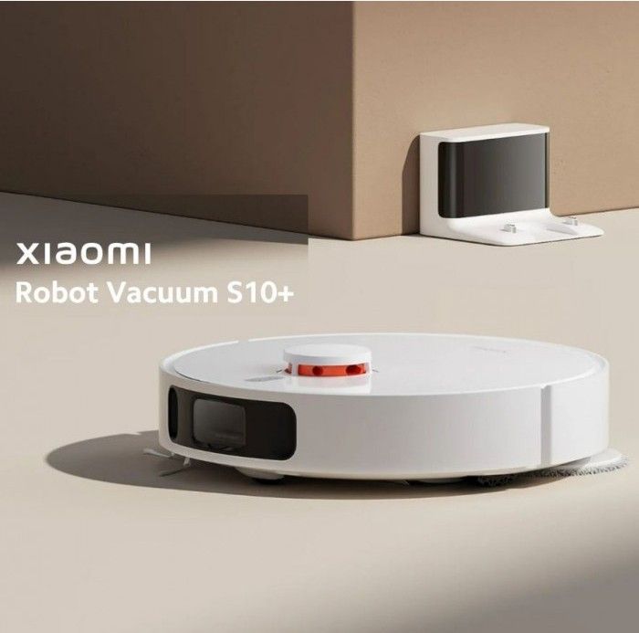 Xiaomi Robot Vacuum S10+ Robot Süpürge Beyaz