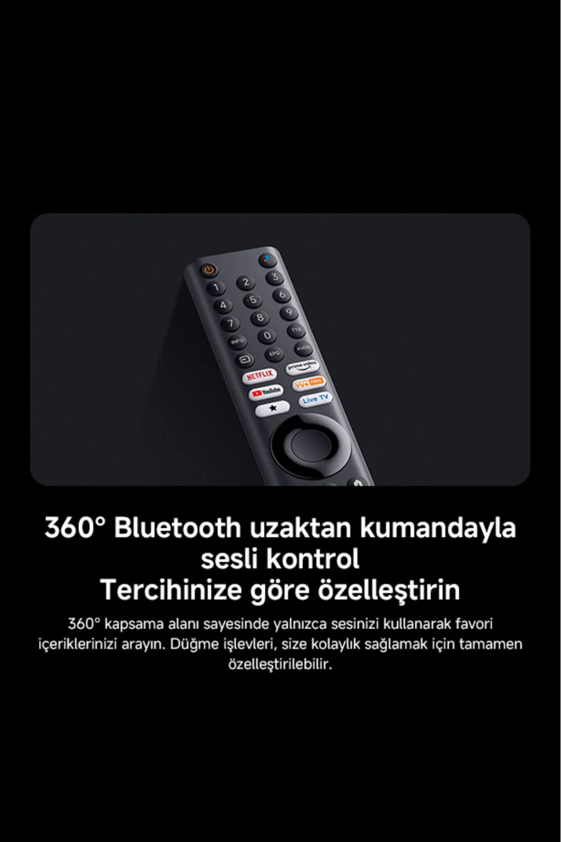 Xiaomi TV A 55 2026 - 55" 140 4K Ultra HD Google Smart AirPlay Destekli Uydu Alıcılı TV